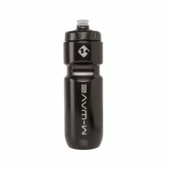 MWPA340410 M-WAVE PBO 750 Water Bottle Black (MOQ 50)