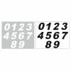 YTSTNUM9 Numéros Découpés 90mm (vendu Par 10 Pièces)