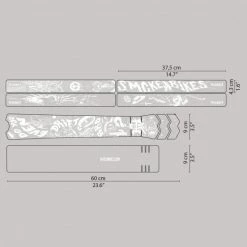 DYSTFEFLU Sticker Ebike - Fluor (SUR COMMANDE)
